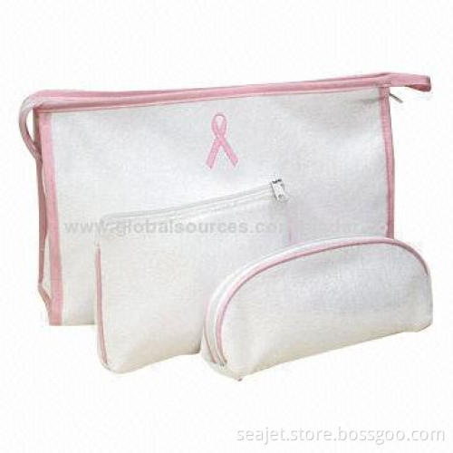 Cosmetic Bags, Made of 5oz Cotton